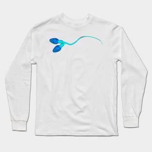 Double Headed Abnormal Human Sperm Long Sleeve T-Shirt